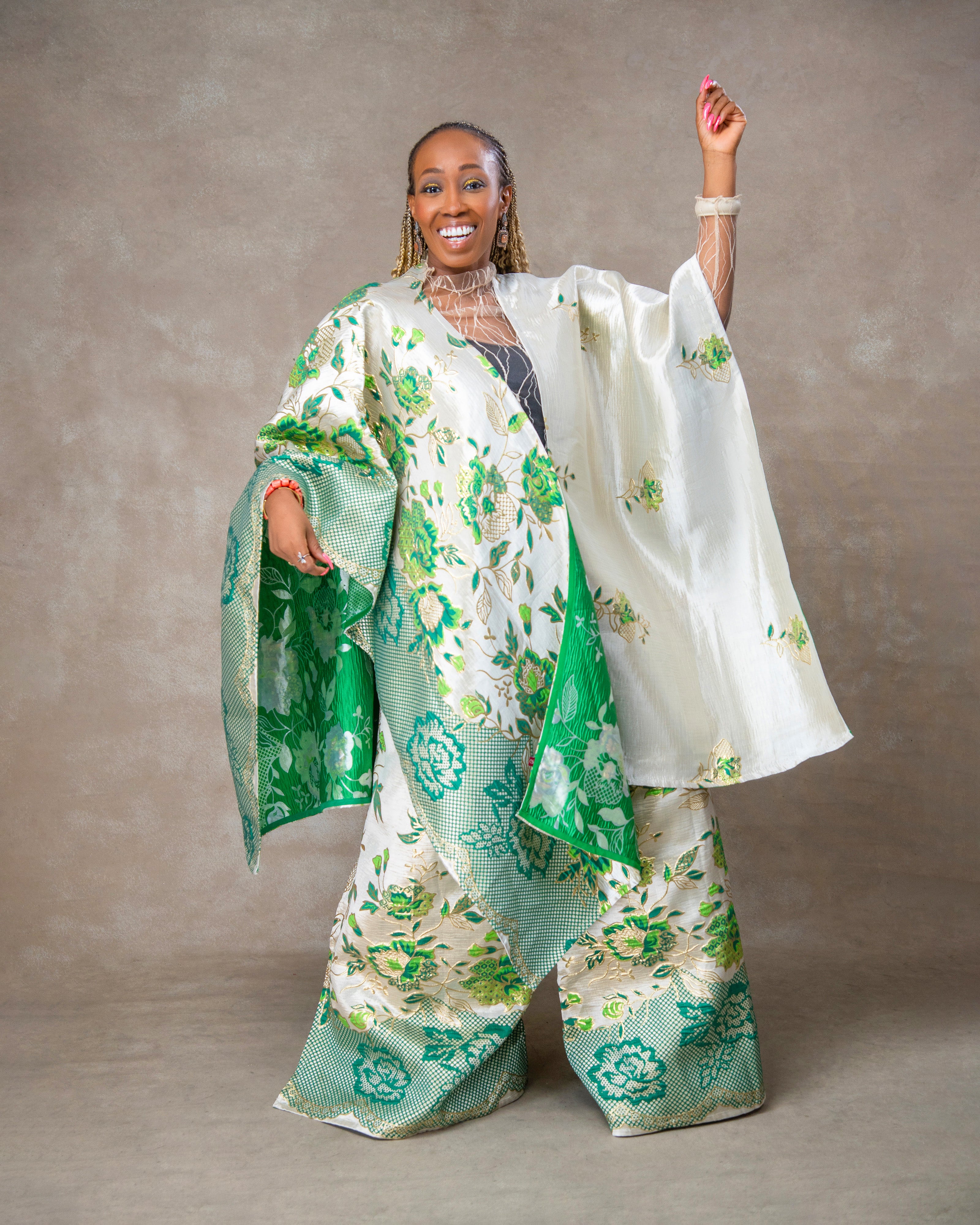 Green and Gold Rich Aunty