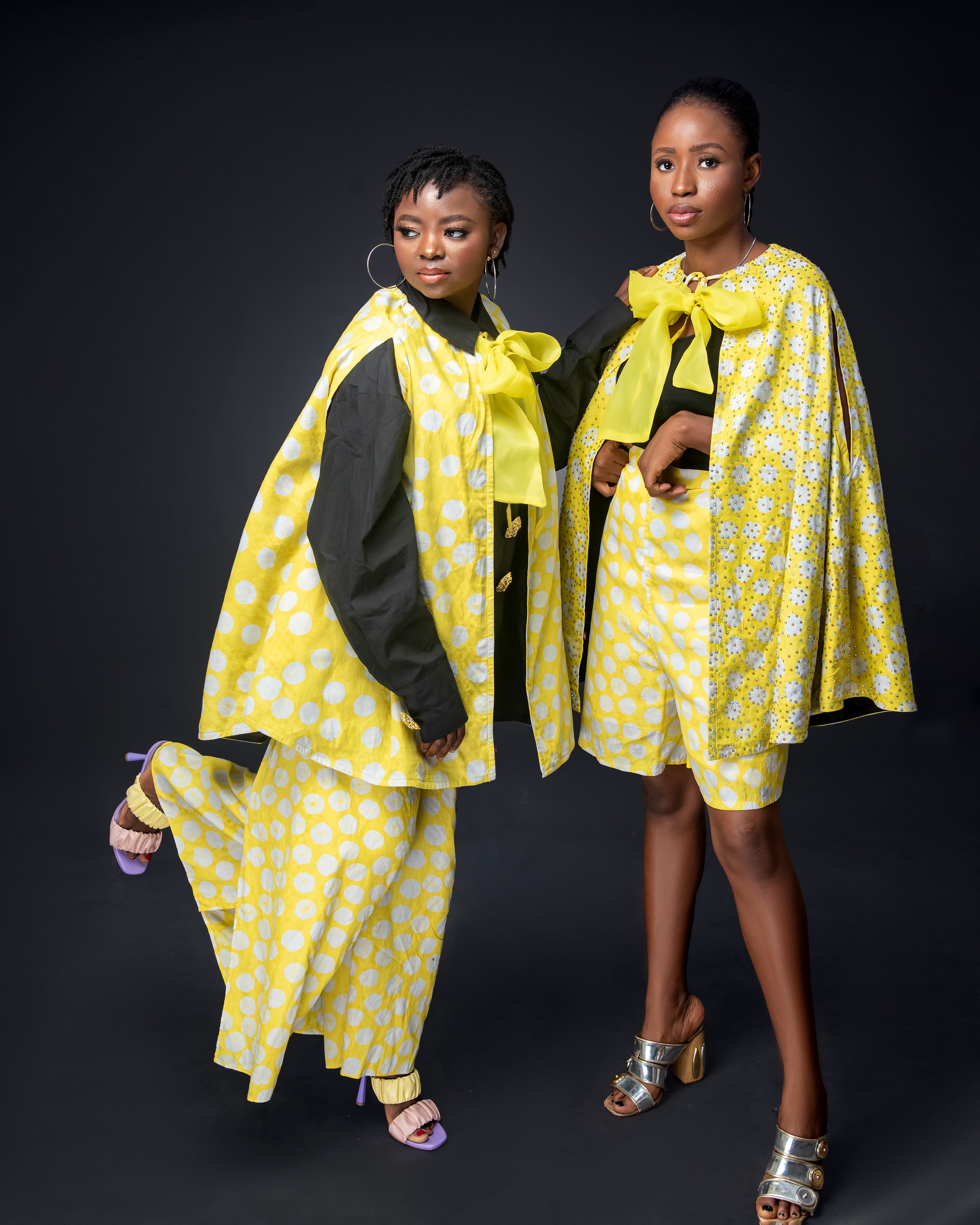 Yellow Adire Trouser