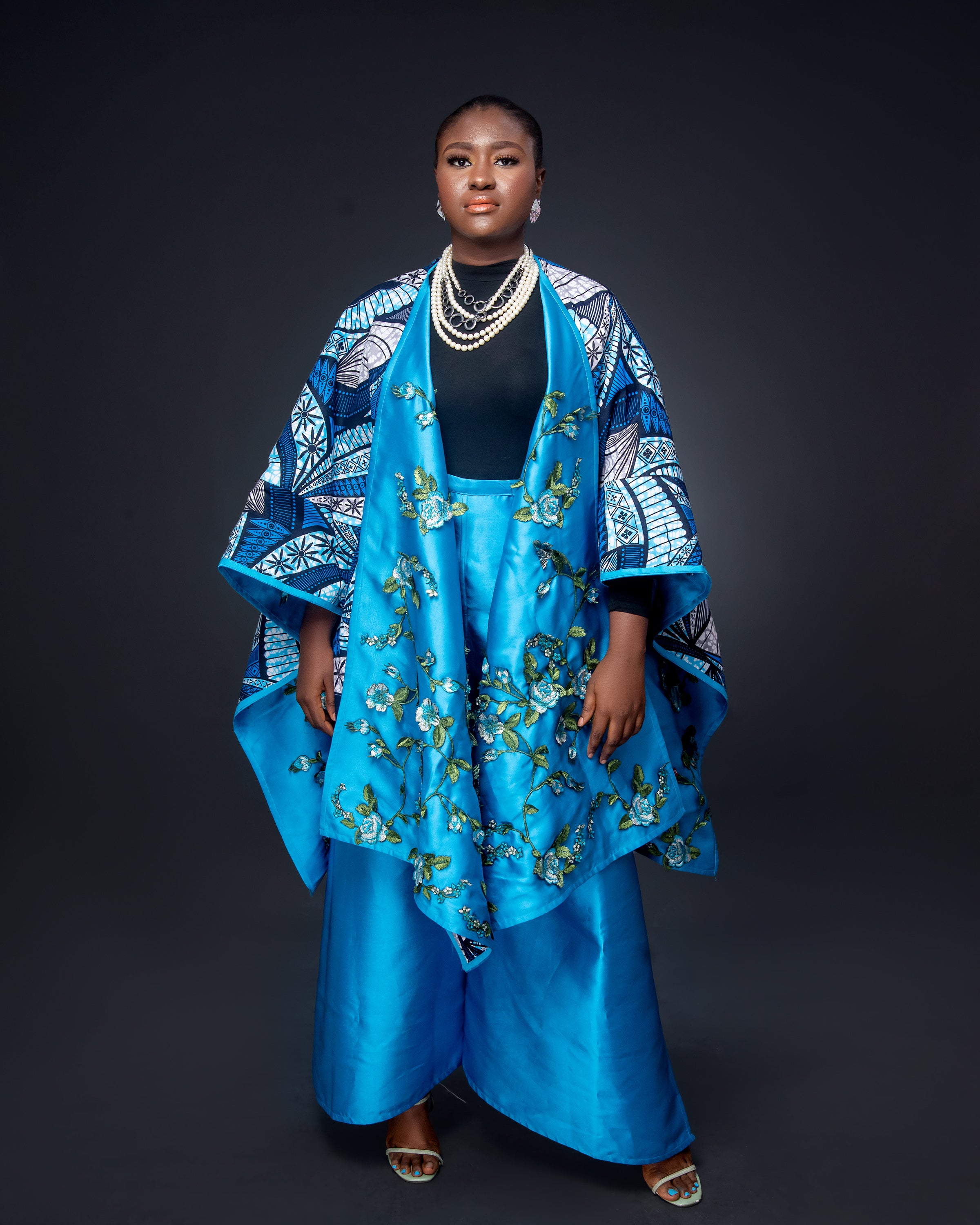 Reversible Rich Aunty Pant Set