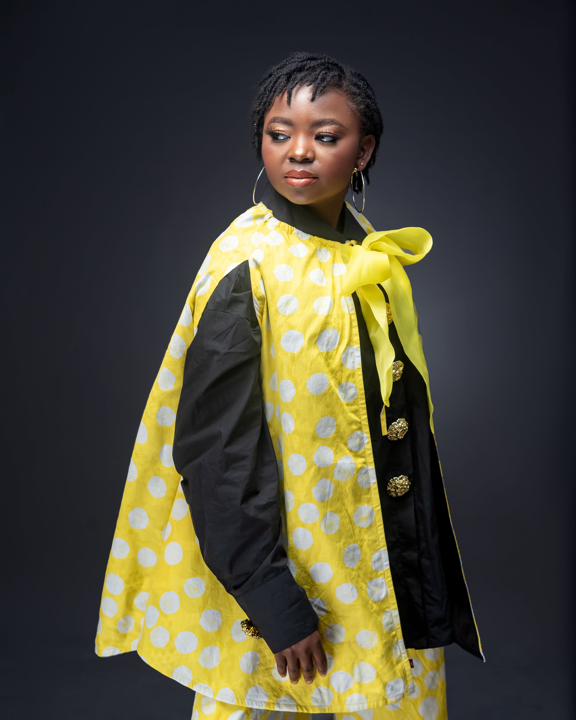 Yellow Adire Trouser