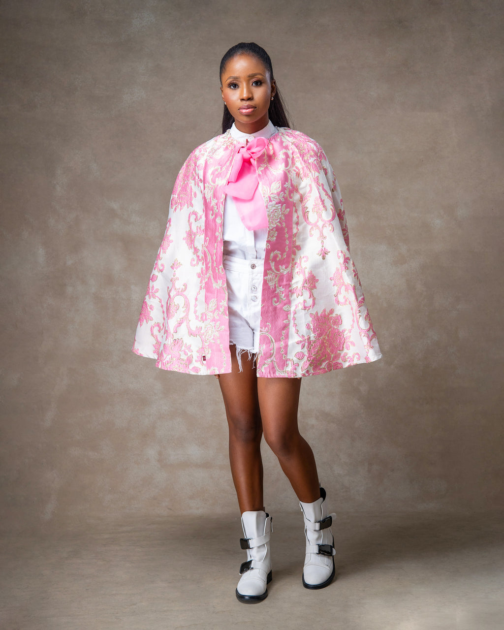 Pink and white Antique classic