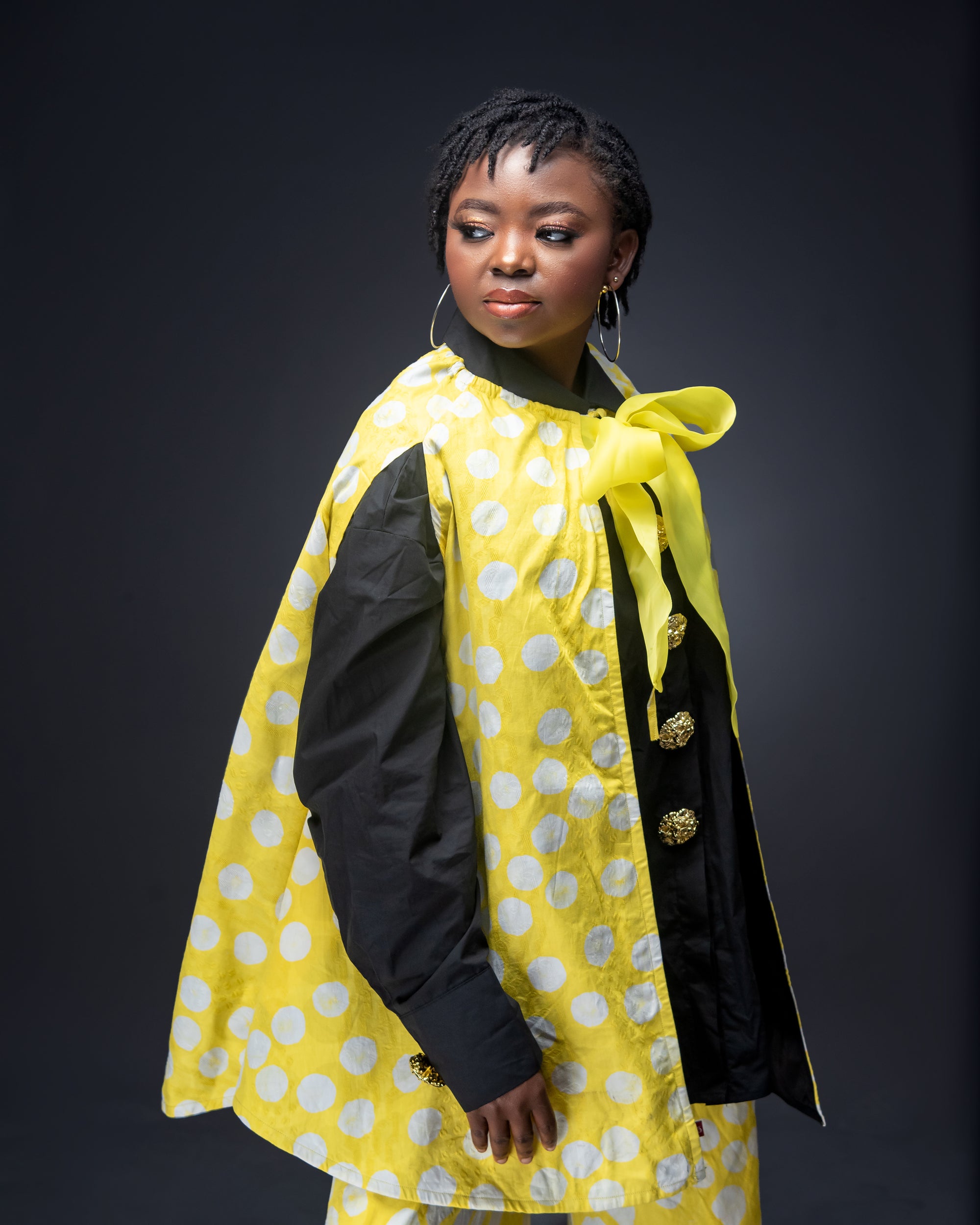 Yellow Adire Trouser